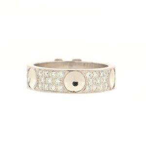 Louis Vuitton Empreinte 18k White Gold Pave Diamonds